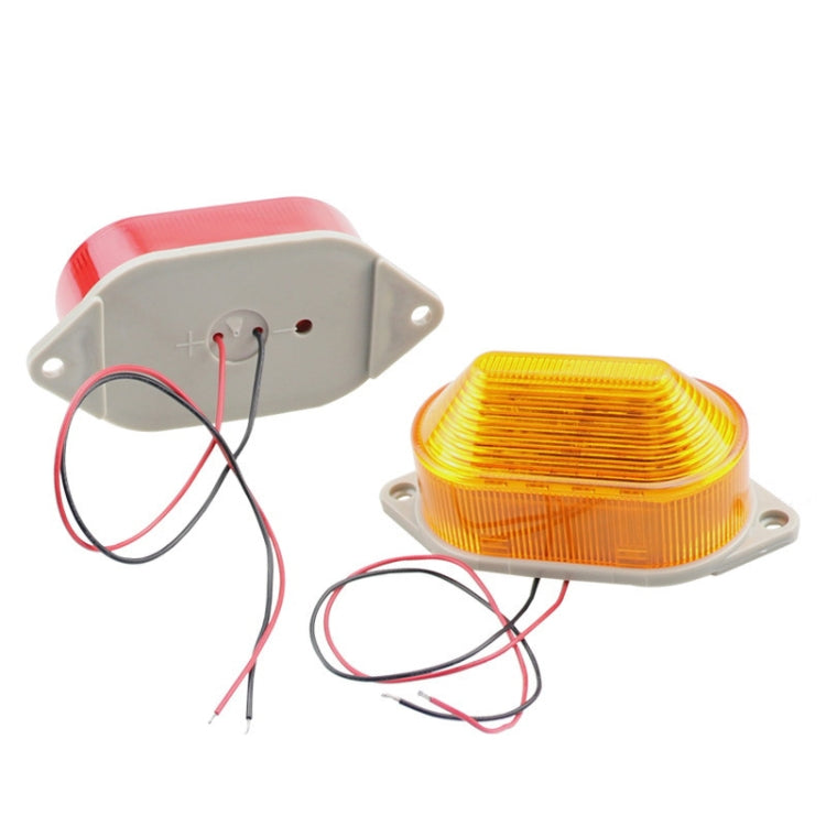 DC12V Led Mini Strobe Signal Warning Light Silent Warning Light(Red) - Warning Lights by PMC TechLife | Online Shopping South Africa | PMC TechLife | Buy Now Pay Later Mobicred