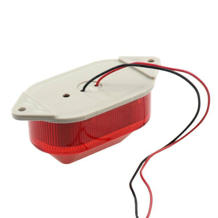 DC12V Led Mini Strobe Signal Warning Light Silent Warning Light(Red) - Warning Lights by PMC TechLife | Online Shopping South Africa | PMC TechLife | Buy Now Pay Later Mobicred