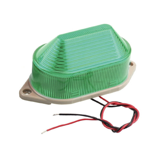 DC24V Led Mini Strobe Signal Warning Light Silent Warning Light(Green) - Warning Lights by PMC Jewellery | Online Shopping South Africa | PMC Jewellery | Buy Now Pay Later Mobicred