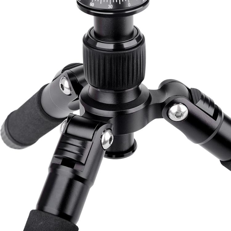 Xiletu FM5S-MINI 5-Section Folding Legs Mini Desktop Tripod Mount(Black) - free shipping - PMC TechLife - Order now!