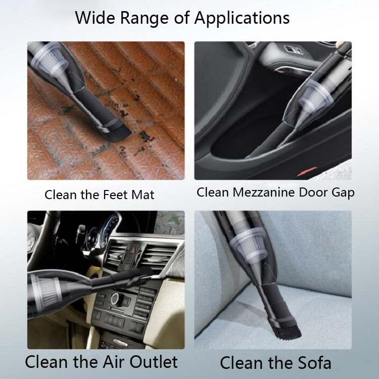 120W Car Vacuum Cleaner Car Small Mini Internal Vacuum Cleaner, Specification:Wired, Style:Turbine Motor - Vacuum Cleaner by PMC Jewellery | Online Shopping South Africa | PMC Jewellery | Buy Now Pay Later Mobicred