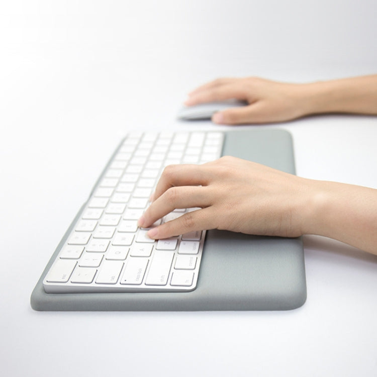 Wireless Keyboard Support Memory Foam Silicone Wrist Pad Base for Apple Magic Keyboard 2, Size:S(Grey) - free shipping - PMC Jewellery - Order now!