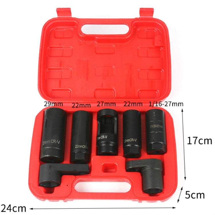 7 In 1 Oxygen Sensor Sleeve Sensor Removal Tool Wrench - Hand Tool Sets by PMC TechLife | Online Shopping South Africa | PMC TechLife | Buy Now Pay Later Mobicred