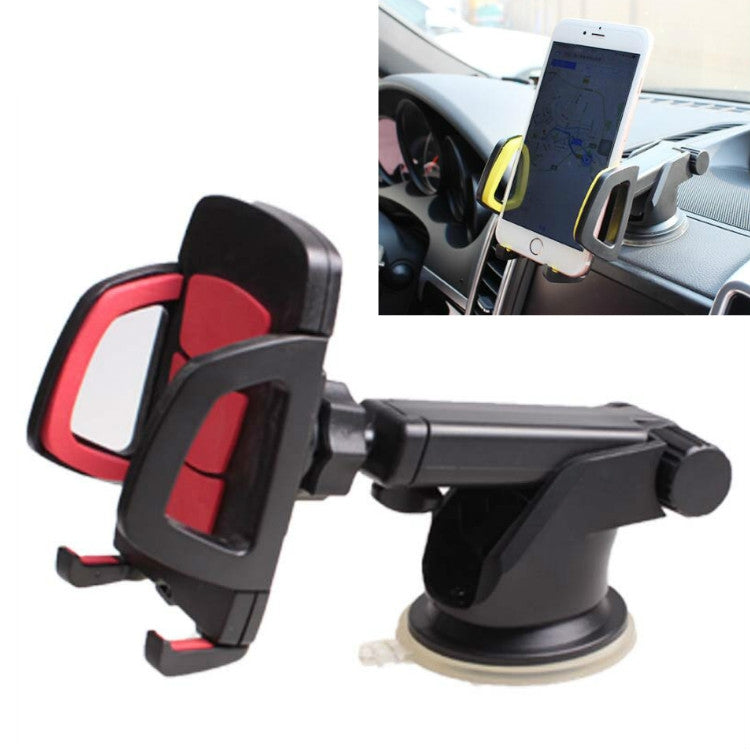 Car Phone Holder Car Air Outlet Mobile Phone Holder Suction Cup Navigation Instrument Panel General, Style:2 in 1(Red) - Car Holders by PMC Jewellery | Online Shopping South Africa | PMC Jewellery | Buy Now Pay Later Mobicred