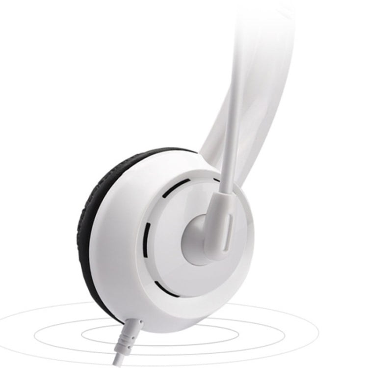 DANYIN DT326 Head-mounted Desktop Computer Children Learning Wire Headset with Microphone, Cable Length:1.8m, Style:3.5mm Two-hole(Black) - Multimedia Headset by Danyin | Online Shopping South Africa | PMC TechLife | Buy Now Pay Later Mobicred