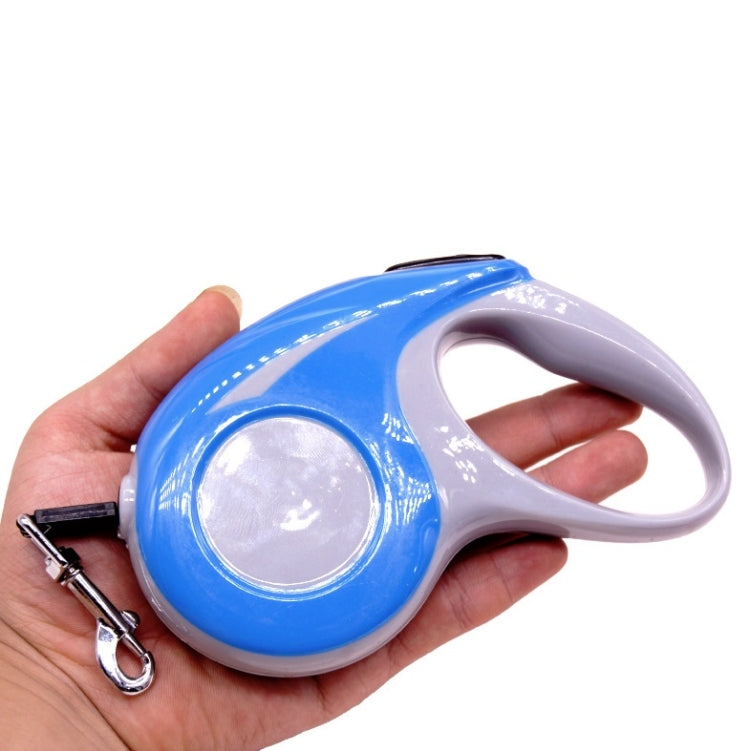 Automatic Pet Traction Device Household Dog Walking Retractable Traction Rope, Length:5m(Blue) - Leashes & Chest Strap by PMC TechLife | Online Shopping South Africa | PMC TechLife