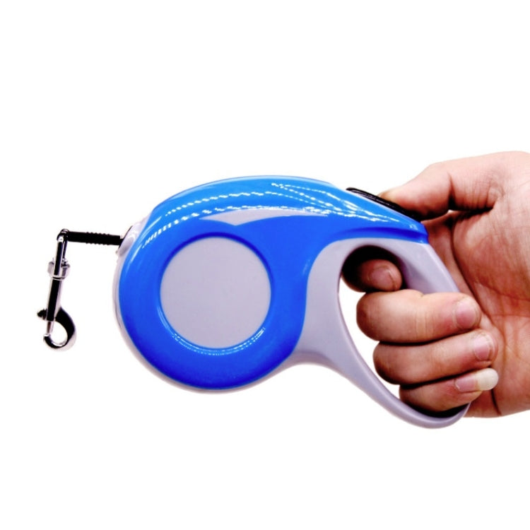 Automatic Pet Traction Device Household Dog Walking Retractable Traction Rope, Length:5m(Blue) - Leashes & Chest Strap by PMC TechLife | Online Shopping South Africa | PMC TechLife