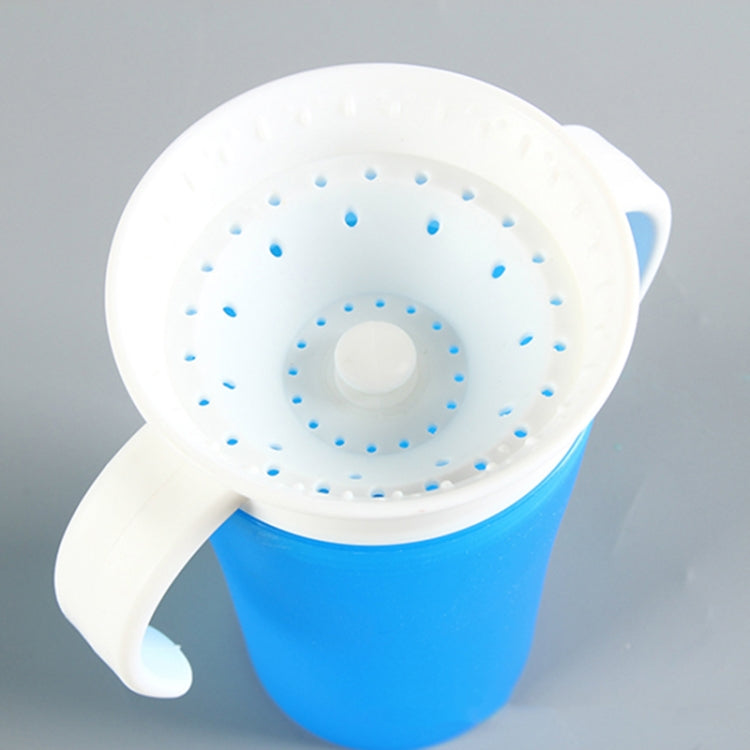 360 Degrees Rotated Baby Learning Drinking Cup With Double Handle Flip(Yellow) - Cups & Silicone Nipple by PMC TechLife | Online Shopping South Africa | PMC TechLife | Buy Now Pay Later Mobicred
