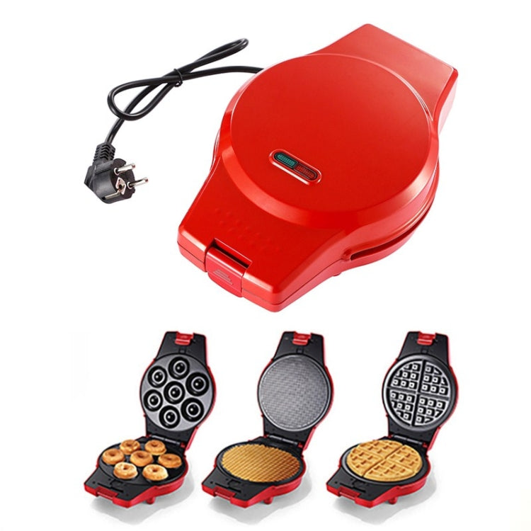 3-in-1 Multi-Function Eleictric Baking Pan Breakfast Maker Donut Sandwich Waffle Maker Pizza Maker, EU Plug - free shipping - PMC TechLife - Order now!