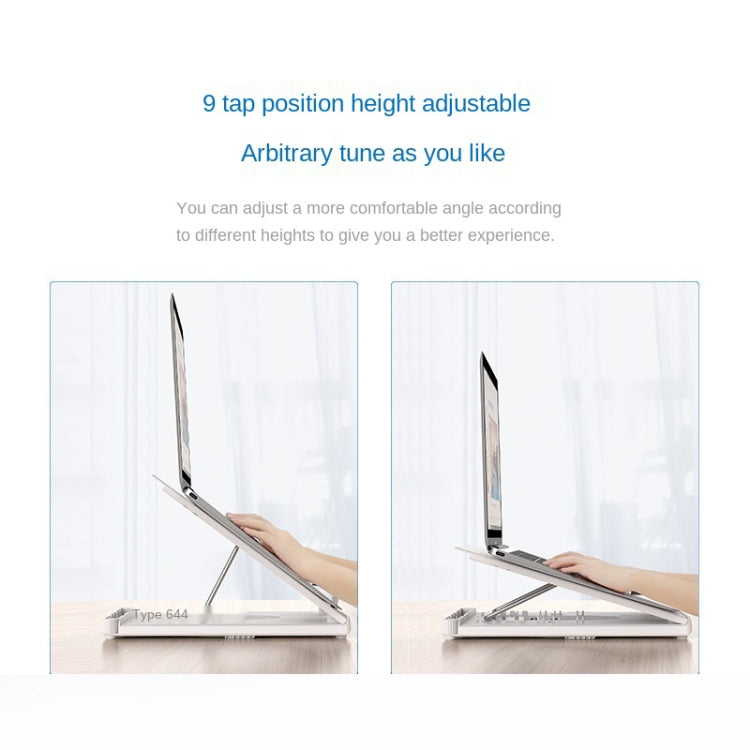 Multifunctional Folding Notebook Stand Monitor Increase Rack, Colour: Tripod (Black) - Laptop Stand by PMC TechLife | Online Shopping South Africa | PMC TechLife
