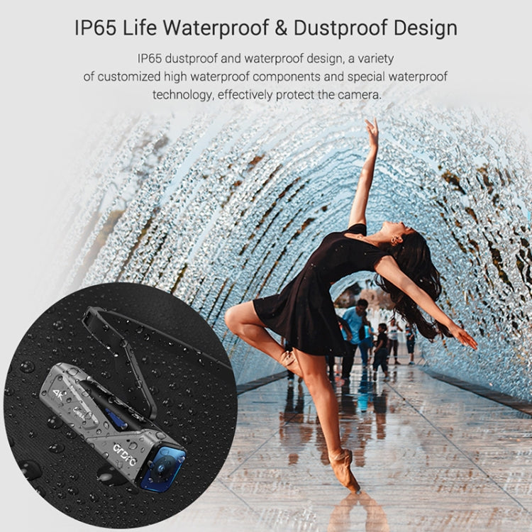 ORDRO EP7 4K Head-Mounted  Auto Focus Live Video Smart Sports Camera, Style:With Remote Control(Silver Black) - Sports Camera by PMC TechLife | Online Shopping South Africa | PMC TechLife | Buy Now Pay Later Mobicred