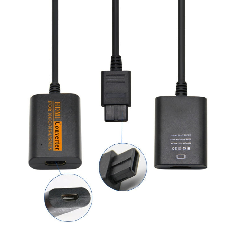 720P Retro Game Console Video Converter HDMI Converter for NGC/N64/SNES/SFC - Adapter by PMC Jewellery | Online Shopping South Africa | PMC Jewellery | Buy Now Pay Later Mobicred