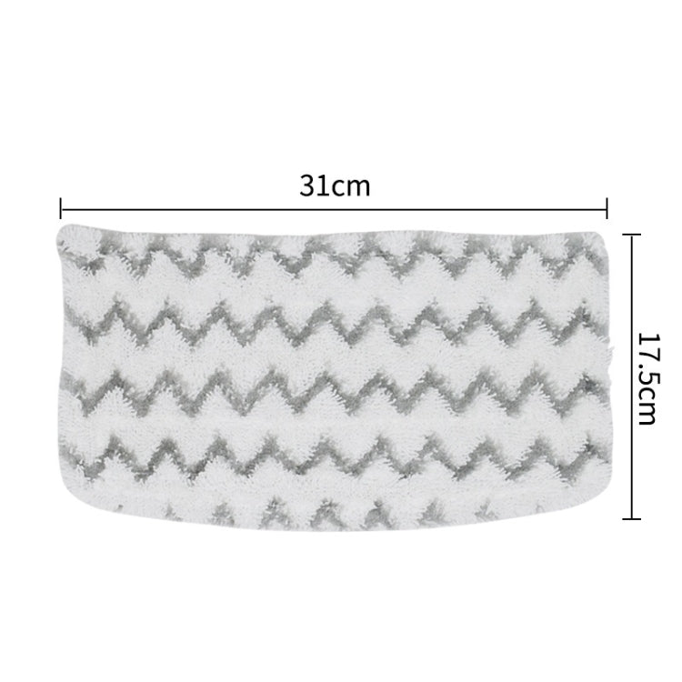 2 PCS Mop Cloth Cover Microfiber Cloth Replacement Pad for Shark S1000A - For Shark Accessories by PMc TechLife | Online Shopping South Africa | PMc TechLife | Buy Now Pay Later Mobicred