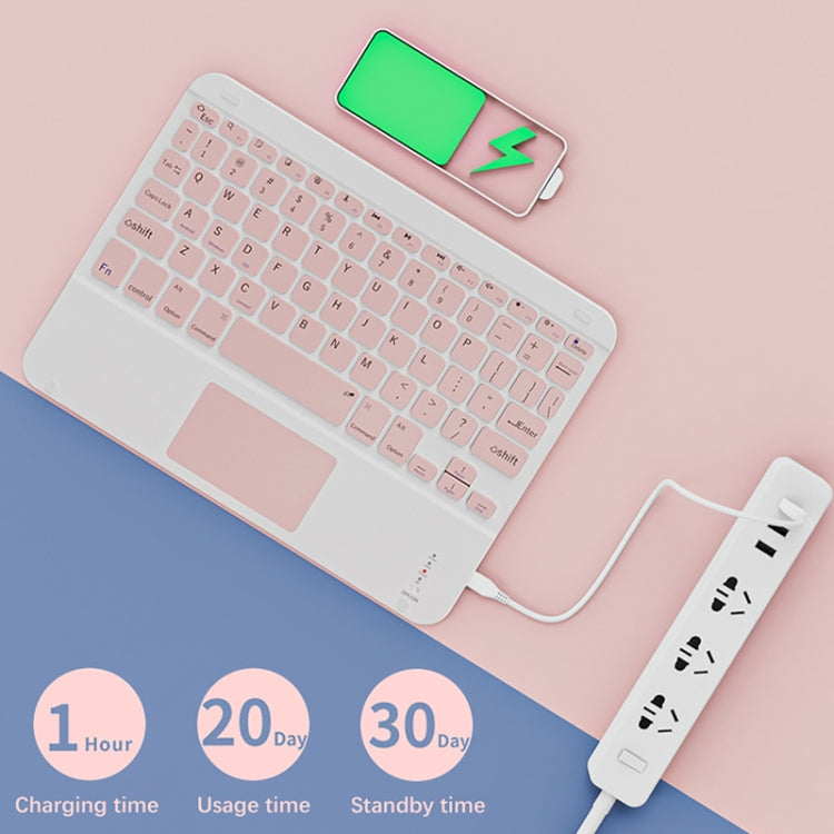 Universal Ultra-Thin Portable Bluetooth Keyboard and Mouse Set For Tablet Phones, Size:10 inch(Yellow Keyboard + Yellow mouse) - free shipping - PMC TechLife - Order now!