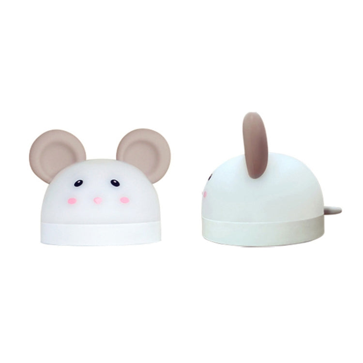 Cute Mouse Silicon Night Light with Electronic Alarm Clock Function Bedside Sleeping Desk Lamp Learning Clock - Night Lights by PMc TechLife | Online Shopping South Africa | PMc TechLife | Buy Now Pay Later Mobicred