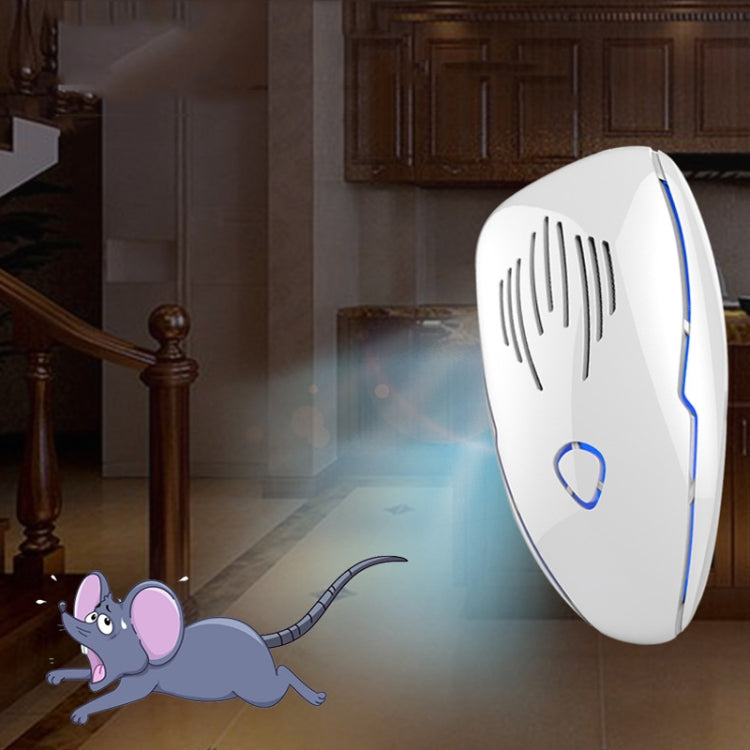 DC-9015 Household Energy-saving Multi-function Variable Frequency Ultrasonic Electronic Mouse and Mosquito Repellent, Style:UK Plug(Black) - Repellents by PMC TechLife | Online Shopping South Africa | PMC TechLife | Buy Now Pay Later Mobicred