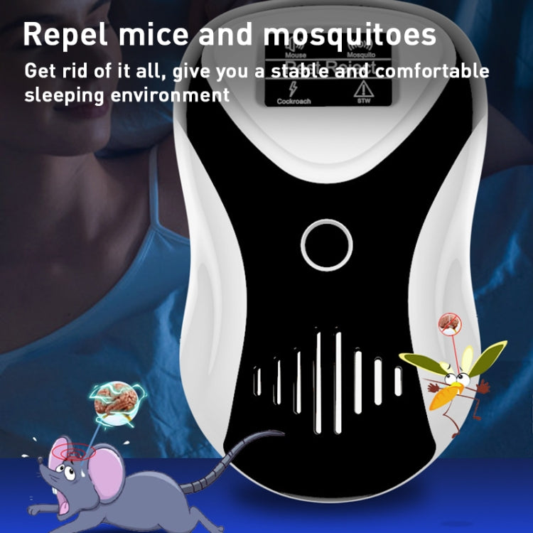 DC-9017A Ultrasonic Mouse Repeller Energy-Saving Silent Insect Repeller Multifunctional Mosquito Repellent And Insect Repellent(EU Plug) - Repellents by PMC Jewellery | Online Shopping South Africa | PMC Jewellery | Buy Now Pay Later Mobicred