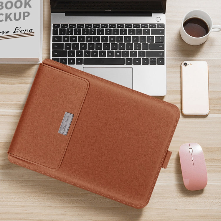 A2 4 in 1 Computer Bracket Liner Bag Storage Bag, Size:15 inch(Brown) - free shipping - PMC TechLife - Order now!
