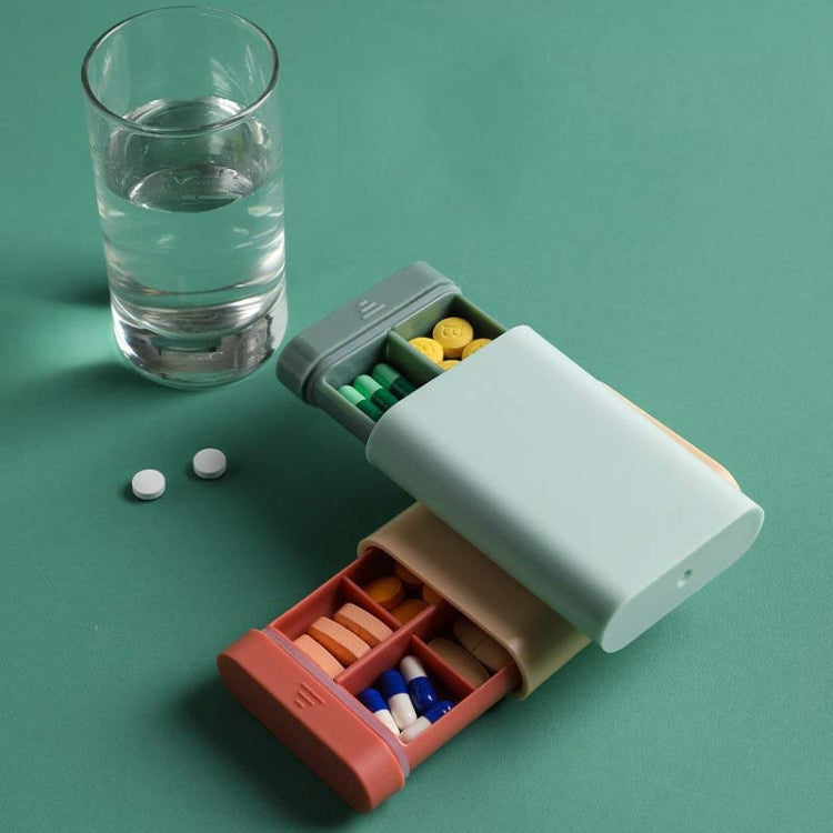 3 PCS Portable Sealed Pill Storage Box Divided Into Compartments Portable Mini Pill Box(Pink) - free shipping - PMC TechLife - Order now!