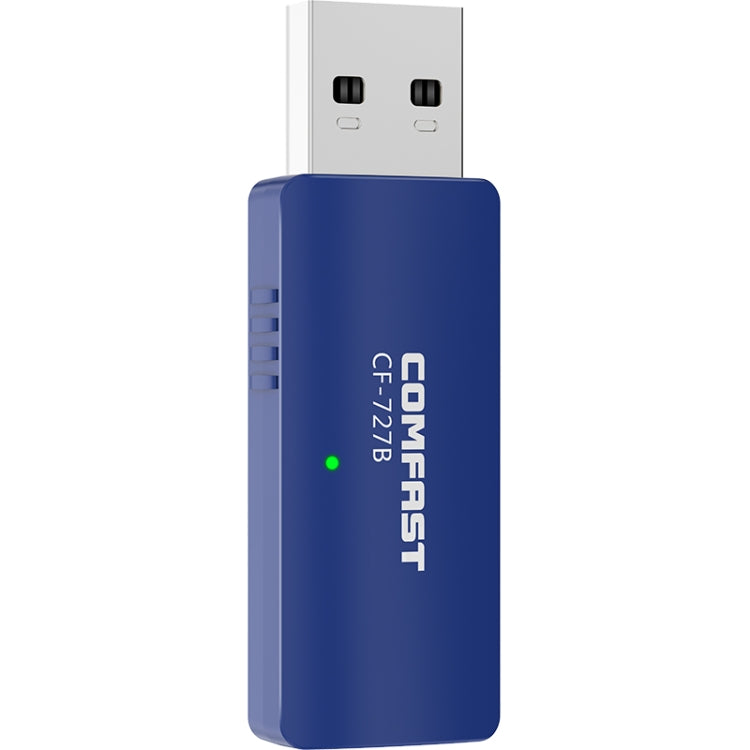 COMFAST CF-727B 1300Mbps Dual Frequency Gigabit USB Desktop Transmitter Receiver Portable Bluetooth V4.2 + WiFi Wireless Network Card - USB Network Adapter by COMFAST | Online Shopping South Africa | PMC Jewellery