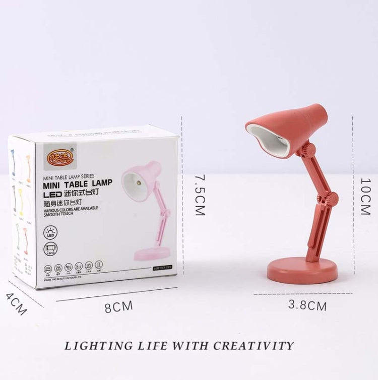 3 PCS Mini LED Desk Lamp Folding Portable Night Light Magnetic Eye Protection Desk Lamp(LD02-White) - Desk Lamps by PMc TechLife | Online Shopping South Africa | PMc TechLife | Buy Now Pay Later Mobicred