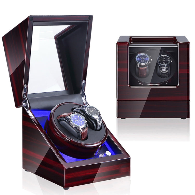 Watch Shaker Automatic Mechanical Watch Rotating Motor Winding Box, US / EU / UK Plug(Ebony) - free shipping - PMC TechLife - Order now!