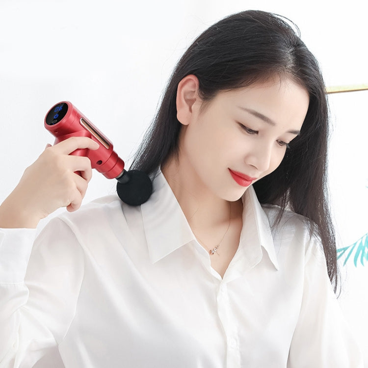 Fascia Gun Pocket Electric Shock Gun  Muscle Massage Gun, Specification: Classic Mini (Red) - free shipping - PMC TechLife - Order now!