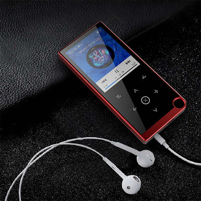 E05 2.4 inch Touch-Button MP4 / MP3 Lossless Music Player, Support E-Book / Alarm Clock / Timer Shutdown, Memory Capacity: 4GB without Bluetooth(Red) - MP4 Player by PMC Jewellery | Online Shopping South Africa | PMC Jewellery