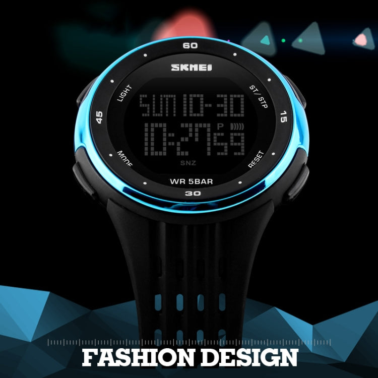 SKMEI 1219 Men Multi-Function Electronic Watch Outdoor Sports Watch(Silver) - free shipping - PMC TechLife - Order now!