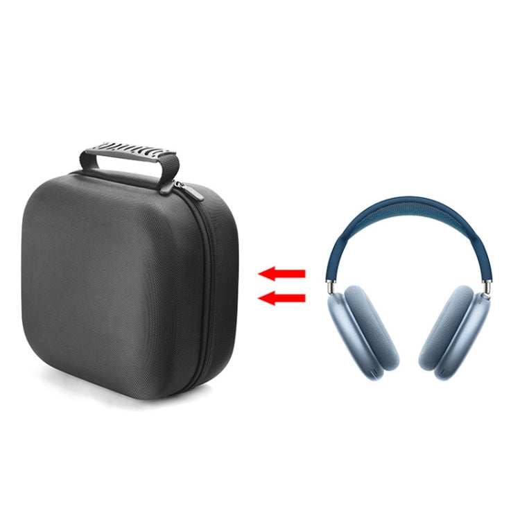 Shockproof Storage Handbag Dust-Resistant Protective Carrying Case for Airpods Max Wireless Headphones(Black) - For AirPods Max by PMC TechLife | Online Shopping South Africa | PMC TechLife