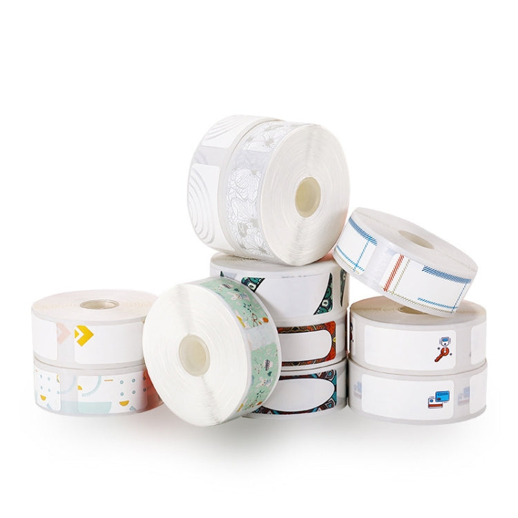 Thermal Label Paper Commodity Price Label Household Label Sticker for NIIMBOT D11(Interest Geometry) - Printer Accessories by PMC TechLife | Online Shopping South Africa | PMC TechLife | Buy Now Pay Later Mobicred