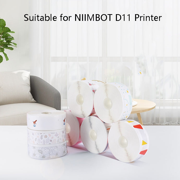 Thermal Label Paper Commodity Price Label Household Label Sticker for NIIMBOT D11(Rainbow Road) - Printer Accessories by PMC TechLife | Online Shopping South Africa | PMC TechLife | Buy Now Pay Later Mobicred
