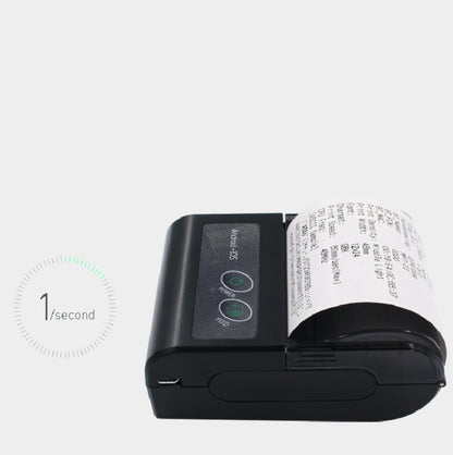 58HB6 Portable Bluetooth Thermal Printer Label Takeaway Receipt Machine, Supports Multi-Language & Symbol/Picture Printing, Model: UK Plug (English) - Printer by PMC Jewellery | Online Shopping South Africa | PMC Jewellery | Buy Now Pay Later Mobicred