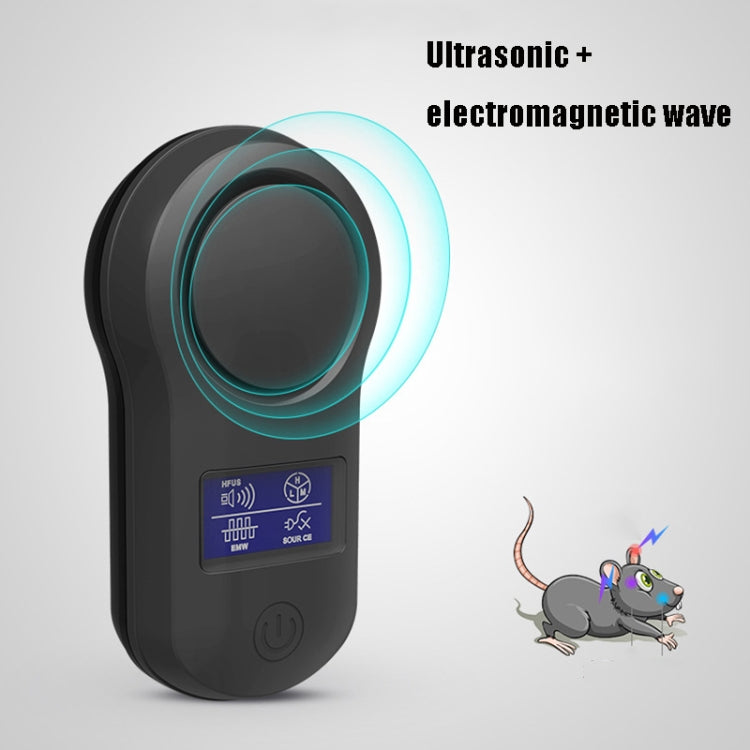 BG-305 Display Ultrasonic Insect Repellent, Product specifications: AU Plug(Black) - Repellents by PMC Jewellery | Online Shopping South Africa | PMC Jewellery | Buy Now Pay Later Mobicred