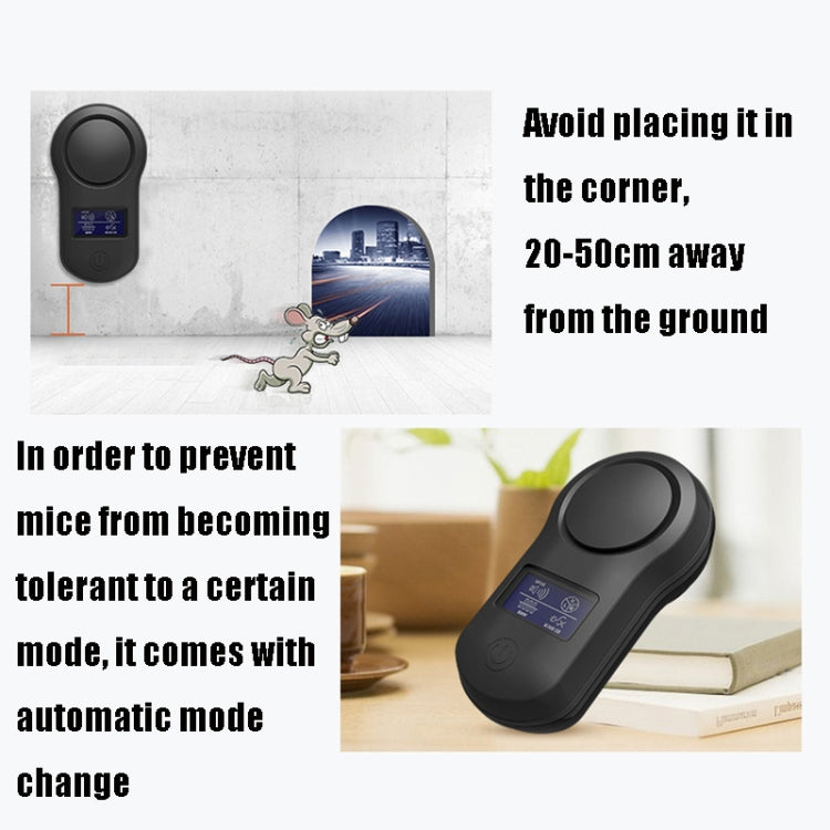 BG-305 Display Ultrasonic Insect Repellent, Product specifications: EU Plug(White) - Repellents by PMC TechLife | Online Shopping South Africa | PMC TechLife | Buy Now Pay Later Mobicred