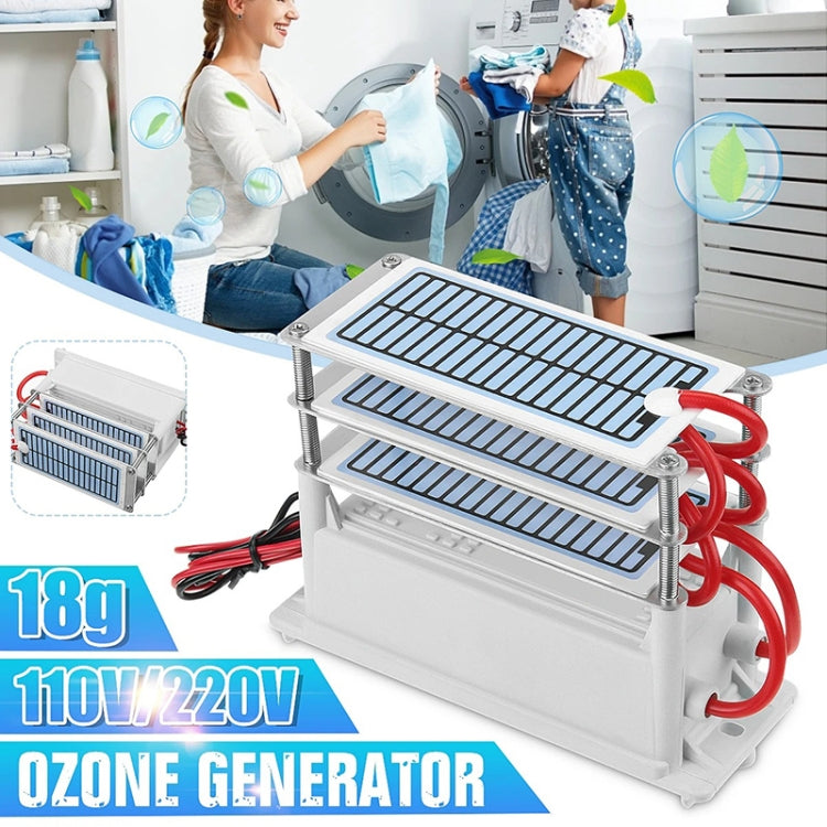 AC 220V AZ-18G-C 18G Integrated Ozone Generator Long-Life Coating Moisture-Proof Ceramic 3-Sheets Air Purifier Sterilizing Active Oxygen Purifier - free shipping - PMC TechLife - Order now!