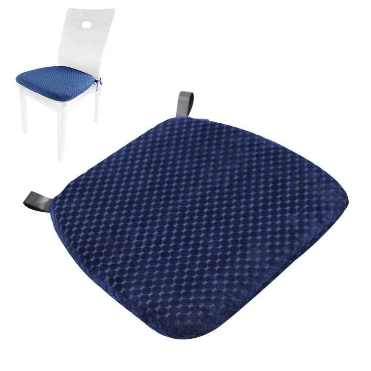 Memory Foam Thicken Stool Cushion Sofa Window Sill Bay Window Seat Cushion, Colour: Dot Paste (Navy Blue) - free shipping - PMC Jewellery - Order now!