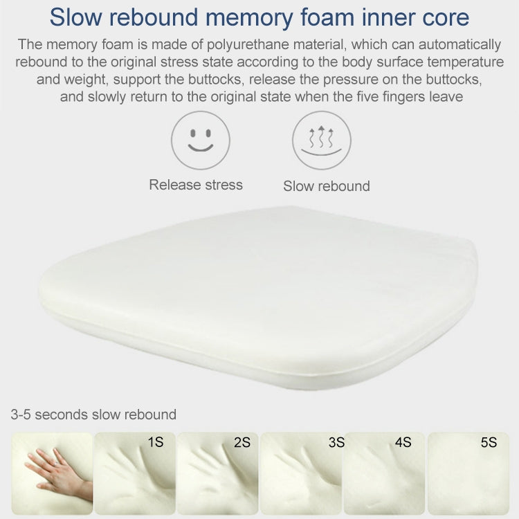 Memory Foam Thicken Stool Cushion Sofa Window Sill Bay Window Seat Cushion, Colour: Dot Paste (Purple) - Cushions & Pillows by PMC TechLife | Online Shopping South Africa | PMC TechLife | Buy Now Pay Later Mobicred