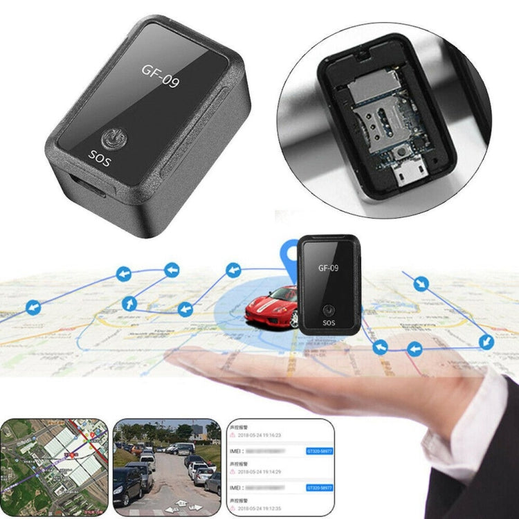 GF09 2G Portable Car GPS Locator Children Pet Anti-Lost Tracker - Personal Tracker by PMC TechLife | Online Shopping South Africa | PMC TechLife | Buy Now Pay Later Mobicred