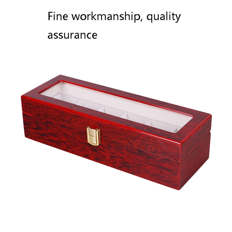Wooden Baking Paint Watch Box Jewelry Storage Display Box(12-bit Black + Brown Matte) - free shipping - PMc TechLife - Order now!