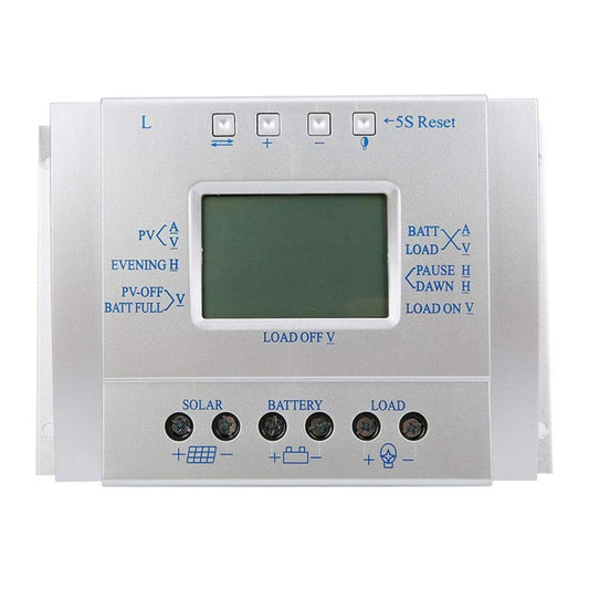 L60  12V/24V 60A Solar Controller Power Voltage Current LCD Display Solar Charge Controller - Others by PMC Jewellery | Online Shopping South Africa | PMC Jewellery | Buy Now Pay Later Mobicred