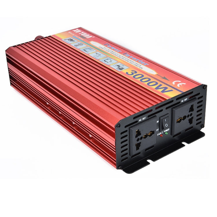 XUYUAN 3000W Car Inverter Car Home Power Converter, Specification: 12V to 220V -  by XUYUAN | Online Shopping South Africa | PMC Jewellery | Buy Now Pay Later Mobicred