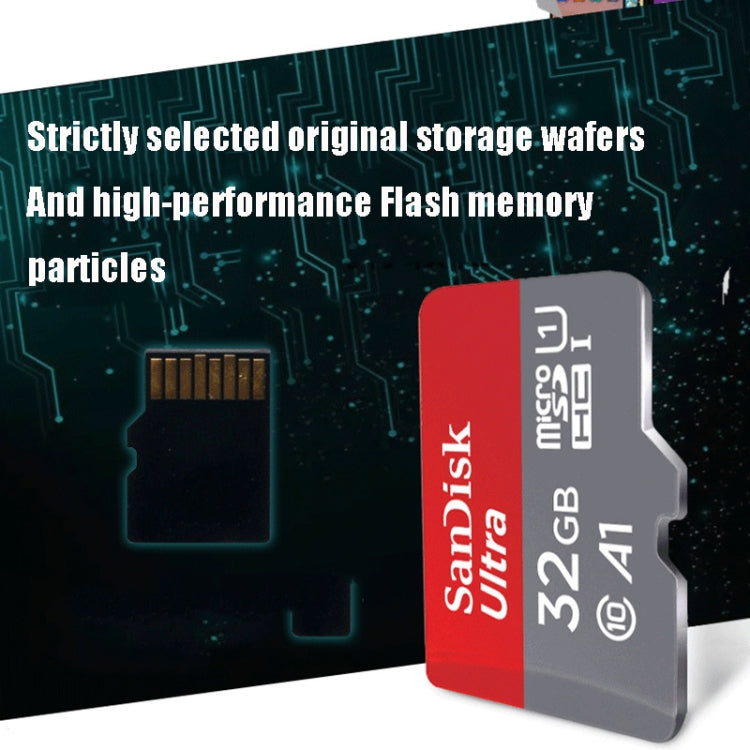 SanDisk A1 Monitoring Recorder SD Card High Speed Mobile Phone TF Card Memory Card, Capacity: 256GB-100M/S - Micro SD Card by SanDisk | Online Shopping South Africa | PMC Jewellery | Buy Now Pay Later Mobicred