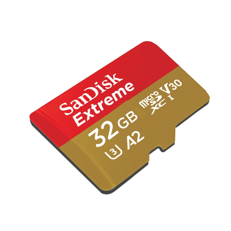 SanDisk U3 High-Speed Micro SD Card  TF Card Memory Card for GoPro Sports Camera, Drone, Monitoring 32GB(A1), Colour: Gold Card - Micro SD Card by SanDisk | Online Shopping South Africa | PMC Jewellery | Buy Now Pay Later Mobicred