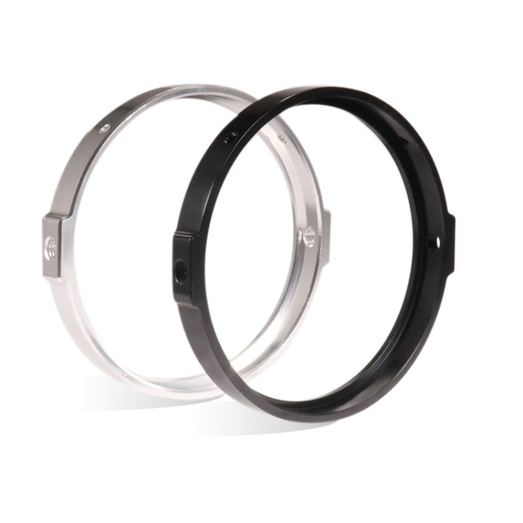 5.75 Inch Round Retro Headlight Ring Motorcycle Headlight Modification Parts(Black) - Others by PMC TechLife | Online Shopping South Africa | PMC TechLife | Buy Now Pay Later Mobicred