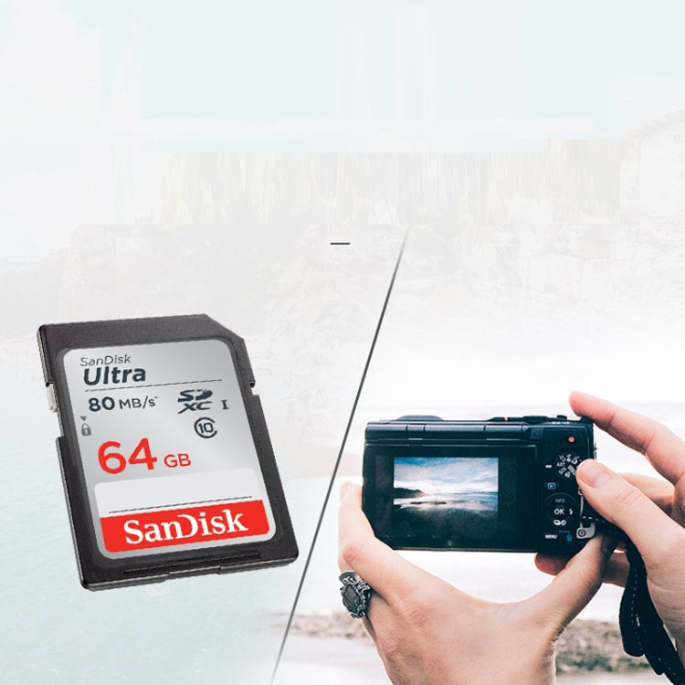 SanDisk Video Camera High Speed Memory Card SD Card, Colour: Silver Card, Capacity: 64GB - SD Card by SanDisk | Online Shopping South Africa | PMC Jewellery | Buy Now Pay Later Mobicred