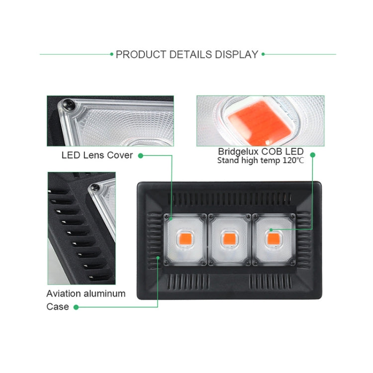 150W  Ultra-Thin LED Plant Light, Full Spectrum COB Growth Light, Vegetable, Fruit & Flower Greenhouse Fill Light Without Plug - LED Grow Lights by PMc TechLife | Online Shopping South Africa | PMc TechLife | Buy Now Pay Later Mobicred