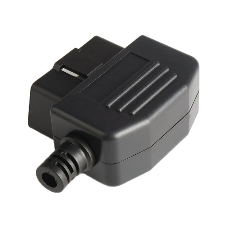 5 PCS 16PIN Car Male Connector OBD2 Connector Plug + Shell + Line Card + Screw OBD Plug J1962M - Cables & Connectors by PMC TechLife | Online Shopping South Africa | PMC TechLife