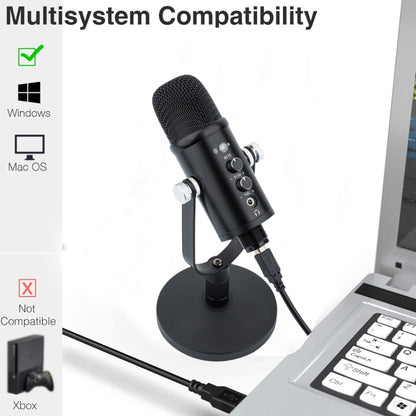 BM-86 USB Condenser Microphone Voice Recording Computer Microphone Live Broadcast Equipment Set, Specification: Cantilever Bracket Set - Microphone by PMC Jewellery | Online Shopping South Africa | PMC Jewellery | Buy Now Pay Later Mobicred