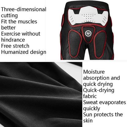 SULAITE Motorcycle Cross-Country Riding Trousers Protective Hip Pants, Specification: S(Black) - Protective Gear by SULAITE | Online Shopping South Africa | PMC Jewellery | Buy Now Pay Later Mobicred